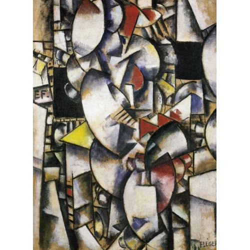 Fernand Leger, Atölyede Çıplak Model Fernand Leger, Atölyede Çıplak Model