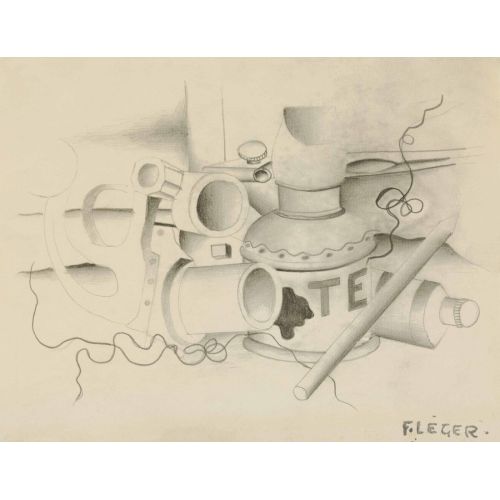 Fernand Leger, Nature Morte 9 Fernand Leger, Nature Morte 9