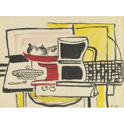 Fernand Leger, Nature Morte Au Compotier Fernand Leger, Nature Morte Au Compotier