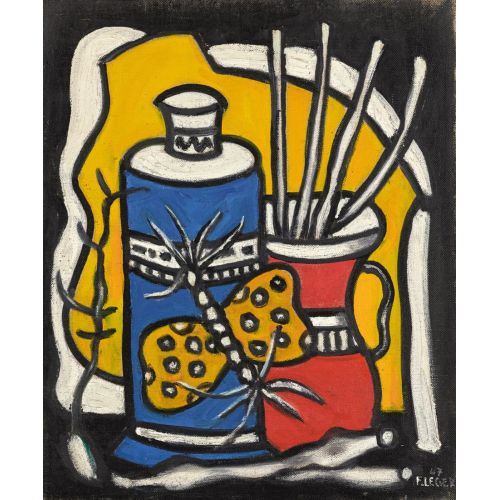Fernand Leger, Nature Morte Au Papillon Fernand Leger, Nature Morte Au Papillon