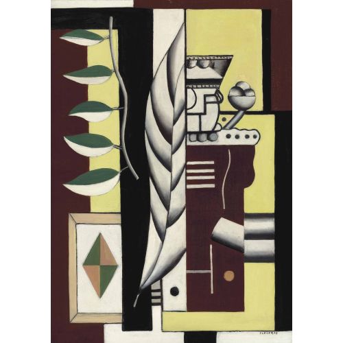 Fernand Leger, Nature Morte Au Roi De Cartes Fernand Leger, Nature Morte Au Roi De Cartes