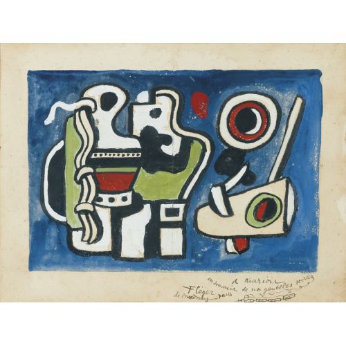Fernand Leger, Composition Abstraite 2 Fernand Leger, Composition Abstraite 2