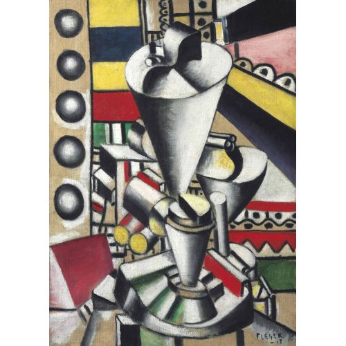 Fernand Leger, Nature Morte Aux Elements Mecaniques Fernand Leger, Nature Morte Aux Elements Mecaniques