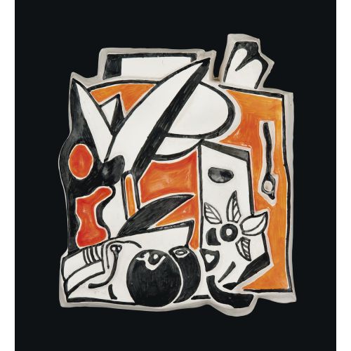 Fernand Leger, Nature Morte Aux Feuilles Et Fruit Fernand Leger, Nature Morte Aux Feuilles Et Fruit