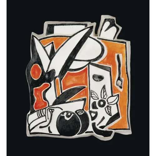 Fernand Léger, Yapraklar ve Meyve Natürmortu Kübizm Sanat Akımları Fernand Léger, Yapraklar ve Meyve Natürmortu, Kübizm