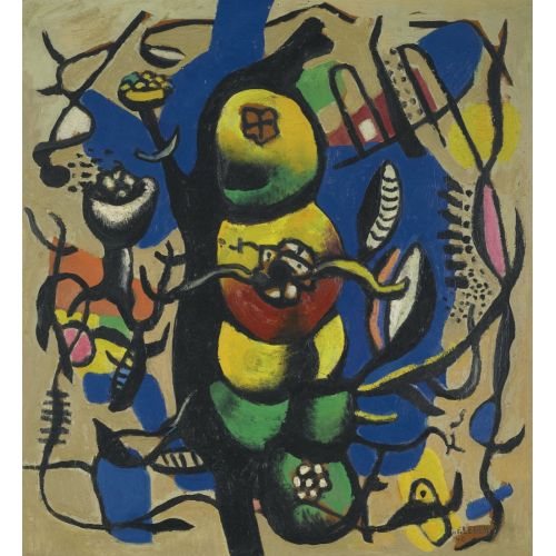 Fernand Leger, Çiçekler Natürmortu Fernand Leger, Çiçekler Natürmortu