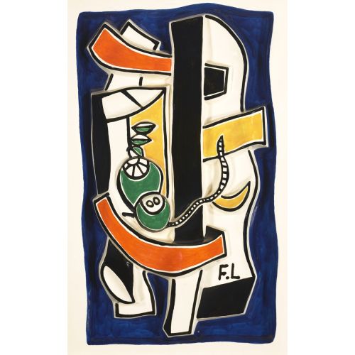 Fernand Leger, Nature Morte Aux Fruits Verts Fernand Leger, Nature Morte Aux Fruits Verts