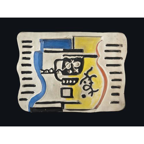 Fernand Leger, Nature Morte, Bleu Et Jaune Fernand Leger, Nature Morte, Bleu Et Jaune