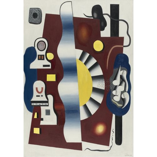 Fernand Leger, Nature Morte Composition Pour Une Salle A Manger Fernand Leger, Nature Morte Composition Pour Une Salle A Manger