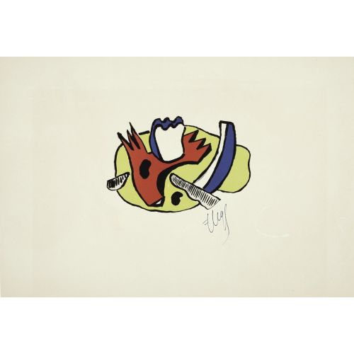 Fernand Leger, Nature Morte, From Les Constructeurs Fernand Leger, Nature Morte, From Les Constructeurs