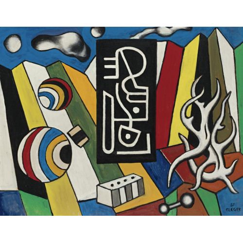 Fernand Leger, Objets Dans L Espace Fernand Leger, Objets Dans L Espace