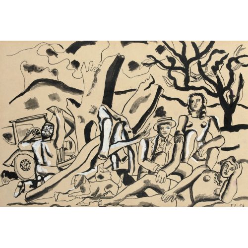 Fernand Leger, Partie De Campagne Fernand Leger, Partie De Campagne
