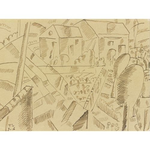 Fernand Leger, Argonne'de Manzara Fernand Leger, Argonne'de Manzara
