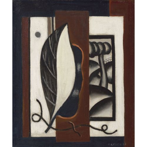 Fernand Leger, Composition A La Feuille Fernand Leger, Composition A La Feuille