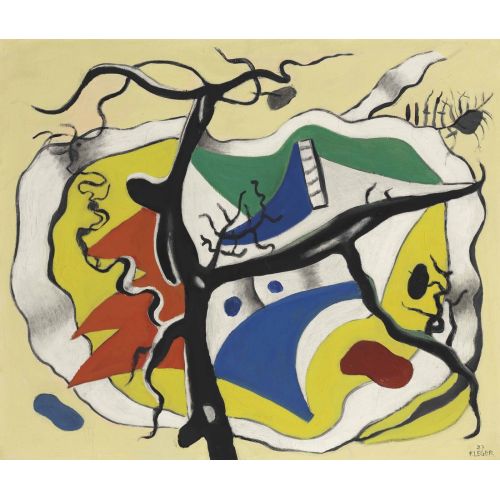 Fernand Leger, Paysage Polychrome L Arbre Noir Dans Le Paysage Fernand Leger, Paysage Polychrome L Arbre Noir Dans Le Paysage
