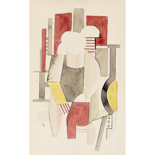 Fernand Leger, Personnage Dans Un Interieur Fernand Leger, Personnage Dans Un Interieur