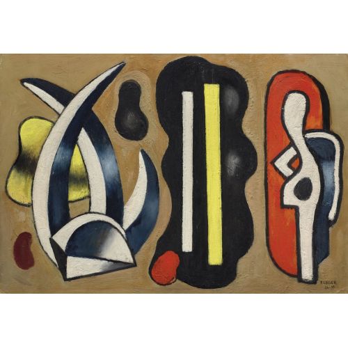 Fernand Leger, Aloe Vera İle Kompozisyon Fernand Leger, Aloe Vera İle Kompozisyon