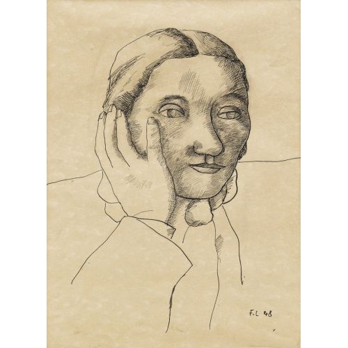 Fernand Leger, Portrait De Nadia Fernand Leger, Portrait De Nadia