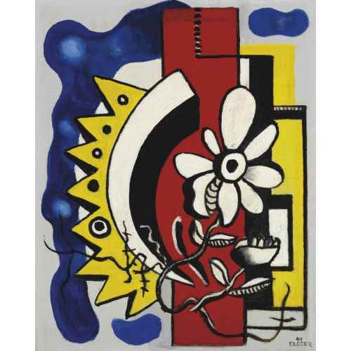 Fernand Leger, Composition A La Marguerite Fernand Leger, Composition A La Marguerite