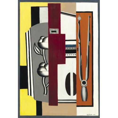 Fernand Leger, Roses Et Compas Fernand Leger, Roses Et Compas