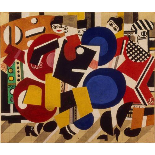 Fernand Leger, Skating Rink Drawing Of The Curtain Of Scene Fernand Leger, Skating Rink Drawing Of The Curtain Of Scene