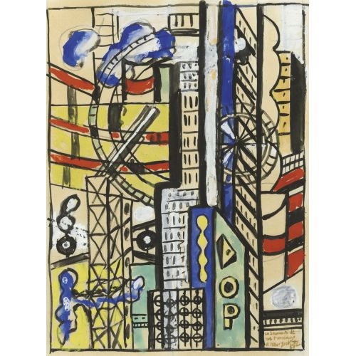 Fernand Leger, Souvenir De New York Fernand Leger, Souvenir De New York