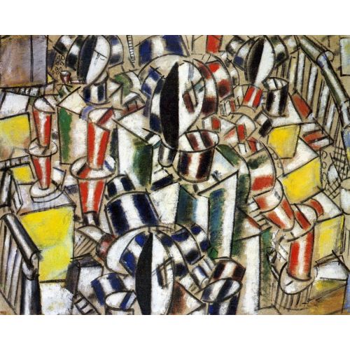 Fernand Leger, Staircase 19 Fernand Leger, Staircase 19