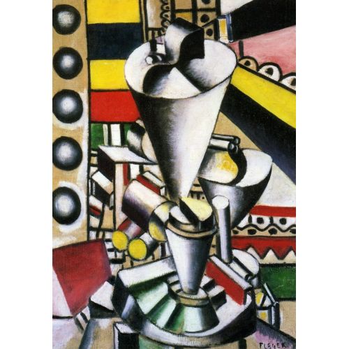 Fernand Leger, Still Life In The Machine Elements Fernand Leger, Still Life In The Machine Elements