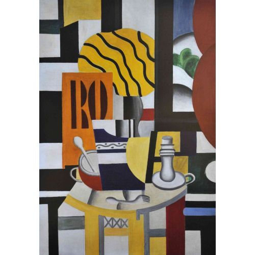 Fernand Leger, Still Life With Candlestick Fernand Leger, Still Life With Candlestick