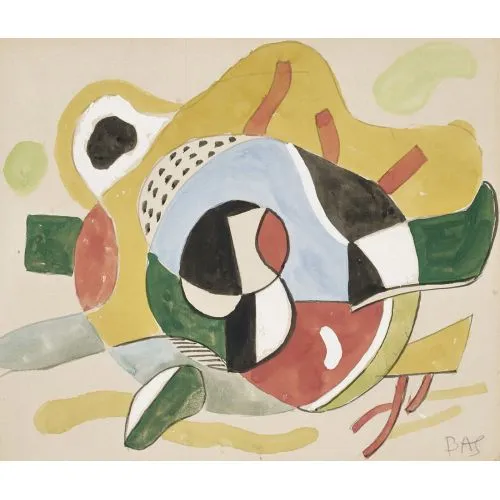 Fernand Leger, Rockefeller Merdiven Murali Komisyonu İçin Çalışma