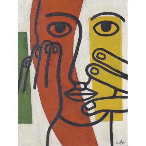 Fernand Leger, Tete De Femme Figure II Fernand Leger, Tete De Femme Figure II