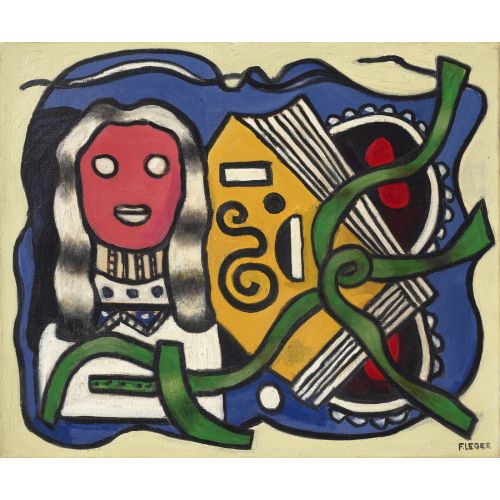 Fernand Leger, Bebek İle Kompozisyon Fernand Leger, Bebek İle Kompozisyon