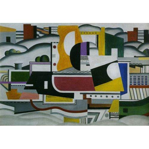 Fernand Leger, The Large Tug Boat Fernand Leger, The Large Tug Boat