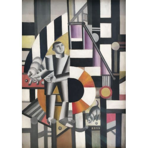 Fernand Leger, The Man With The Pipe Fernand Leger, The Man With The Pipe