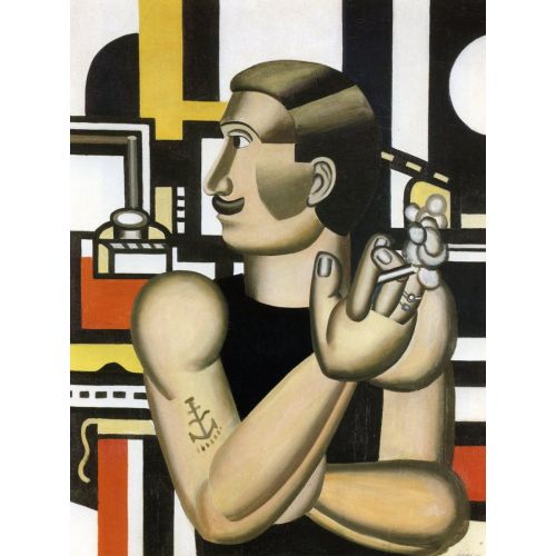 Fernand Leger, The Mechanic Fernand Leger, The Mechanic