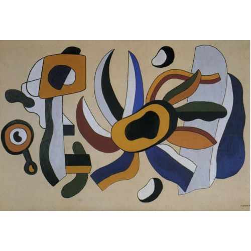 Fernand Leger, The Polychrome Fleur Fernand Leger, The Polychrome Fleur