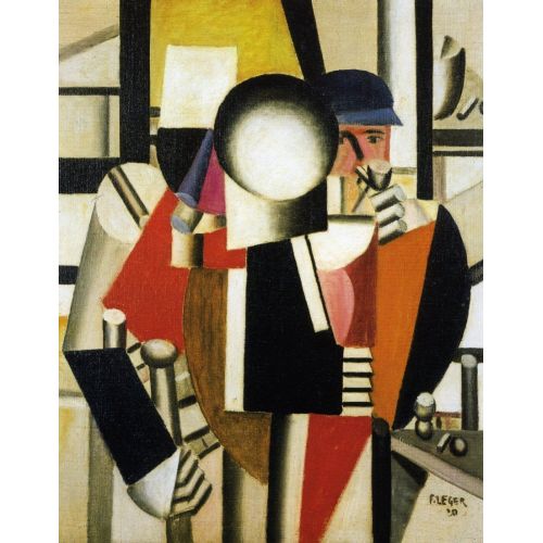 Fernand Leger, The Three Comrades Fernand Leger, The Three Comrades