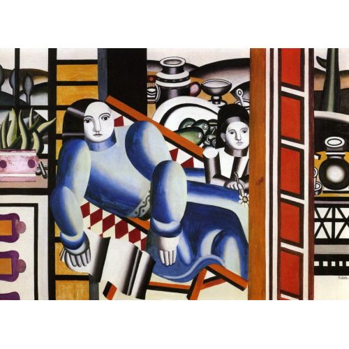 Fernand Leger, The Woman And The Child Fernand Leger, The Woman And The Child