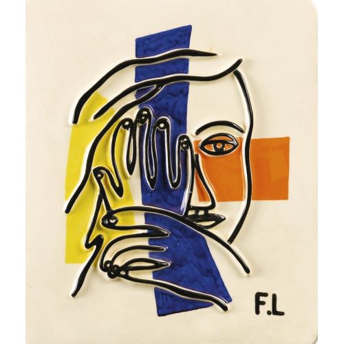 Fernand Leger, Visage A Deux Mains Fernand Leger, Visage A Deux Mains
