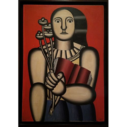 Fernand Leger, Woman With A Book Fernand Leger, Woman With A Book