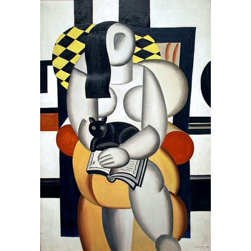 Fernand Leger, Woman With A Cat Fernand Leger, Woman With A Cat