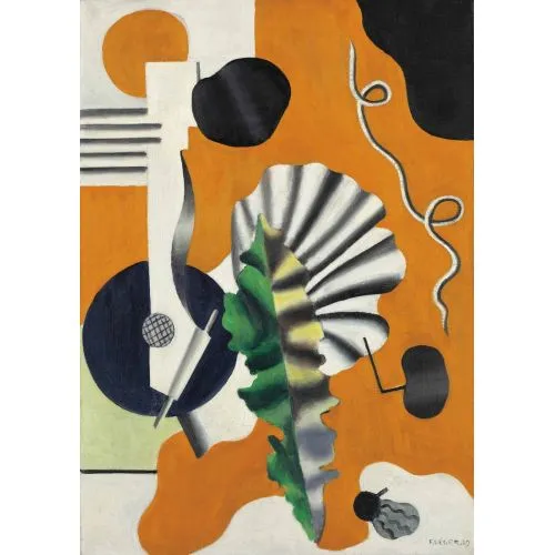 Fernand Léger, Composition Au Compas Et À La Coquille | Arthipo