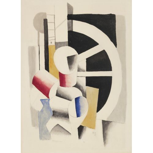 Fernand Leger, Composition Au Personnage