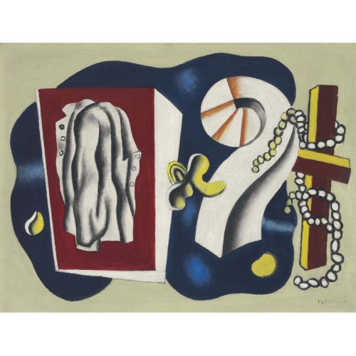 Fernand Leger, Ceket İle Kompozisyon Fernand Leger, Ceket İle Kompozisyon