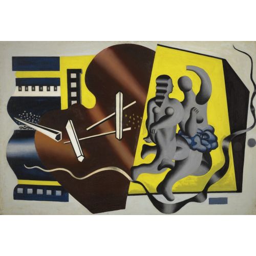 Fernand Leger, Composition Aux Deux Danseuses