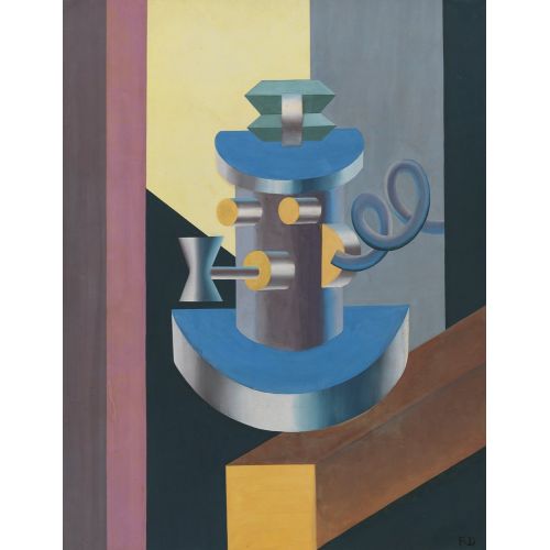 Fortunato Depero, Automaton with a Pipe  Futurism Art Movements