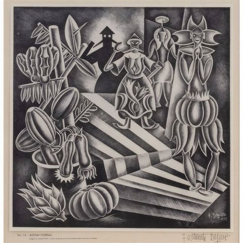 Fortunato Depero, Automi floreali Futurism Fortunato Depero, Automi floreali Futurism Art Movements
