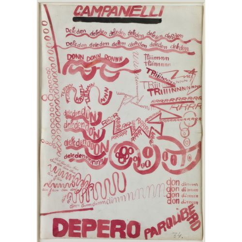 Fortunato Depero, Campanelli Futurism Fortunato Depero, Campanelli Futurism Art Movements