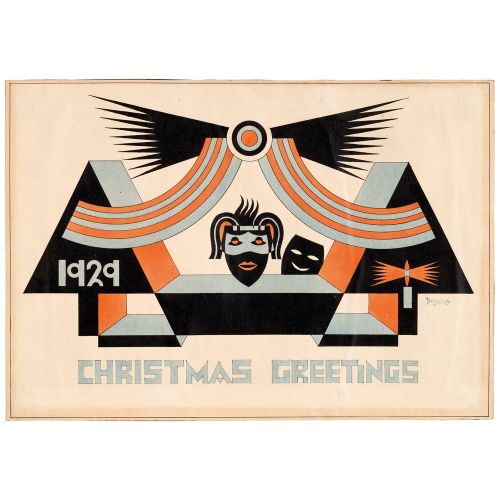 Fortunato Depero, Christmas Greetings Futurism Fortunato Depero, Christmas Greetings Futurism Art Movements