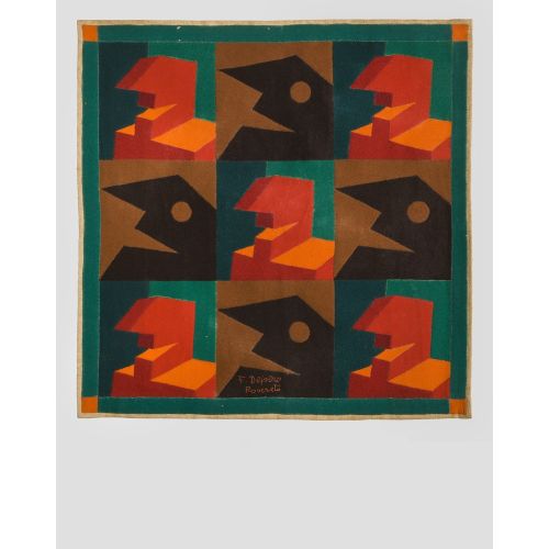 Fortunato Depero, Cloth mosaics Futurism Fortunato Depero, Cloth mosaics Futurism Art Movements